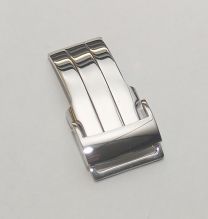 20 mm Chrome Breitling-style deployment clasp