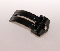 18 mm Black PVD coated Stainless Steel Deployment Clasp (2 mm clasp clamp) to fit TAG Heuer Carrera, Monaco Targa Florio models