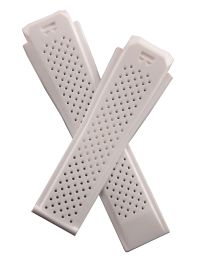 Hyper White silicone rubber strap to fit the TAG Heuer Connected 46 smart watch, model no. SAR8A80
