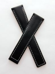 20/16 mm classic black smooth genuine leather strap with white stitching to fit TAG Heuer Monza models listed.  Please read clasp fitment details.