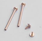 Gold plated screw tube conversion kit for fitting leather straps to TAG Heuer S/el mid-sized models as listed below