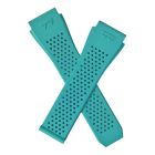 Turquoise FKM rubber quick release watch strap to fit TAG Heuer Connected E3 & E4 45 mm smartwatch models